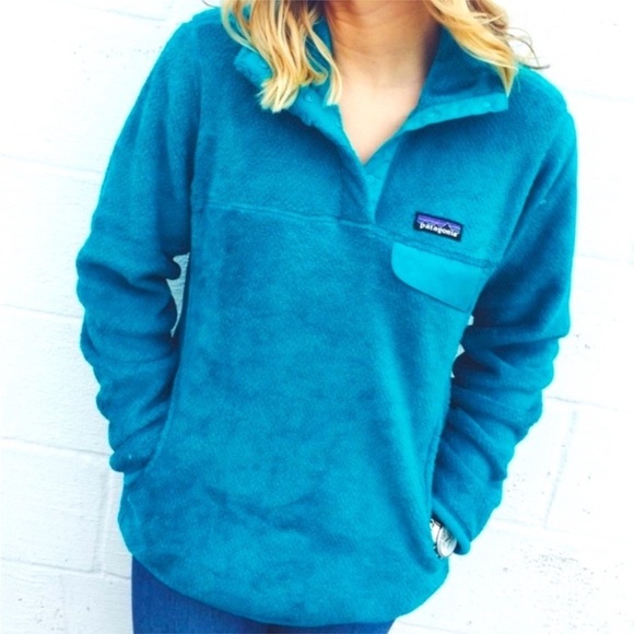 Patagonia Re-Tool Snap T Fleece Pullover Blue XXS Women’s Jacket - Picture 1 of 5